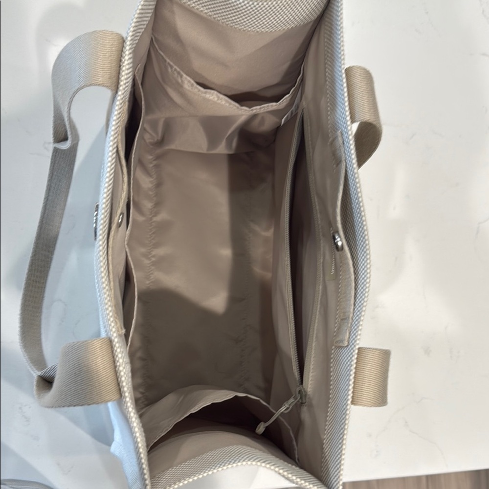 lululemon athletica Cream and Tan Canvas Tote - Picture 13 of 13